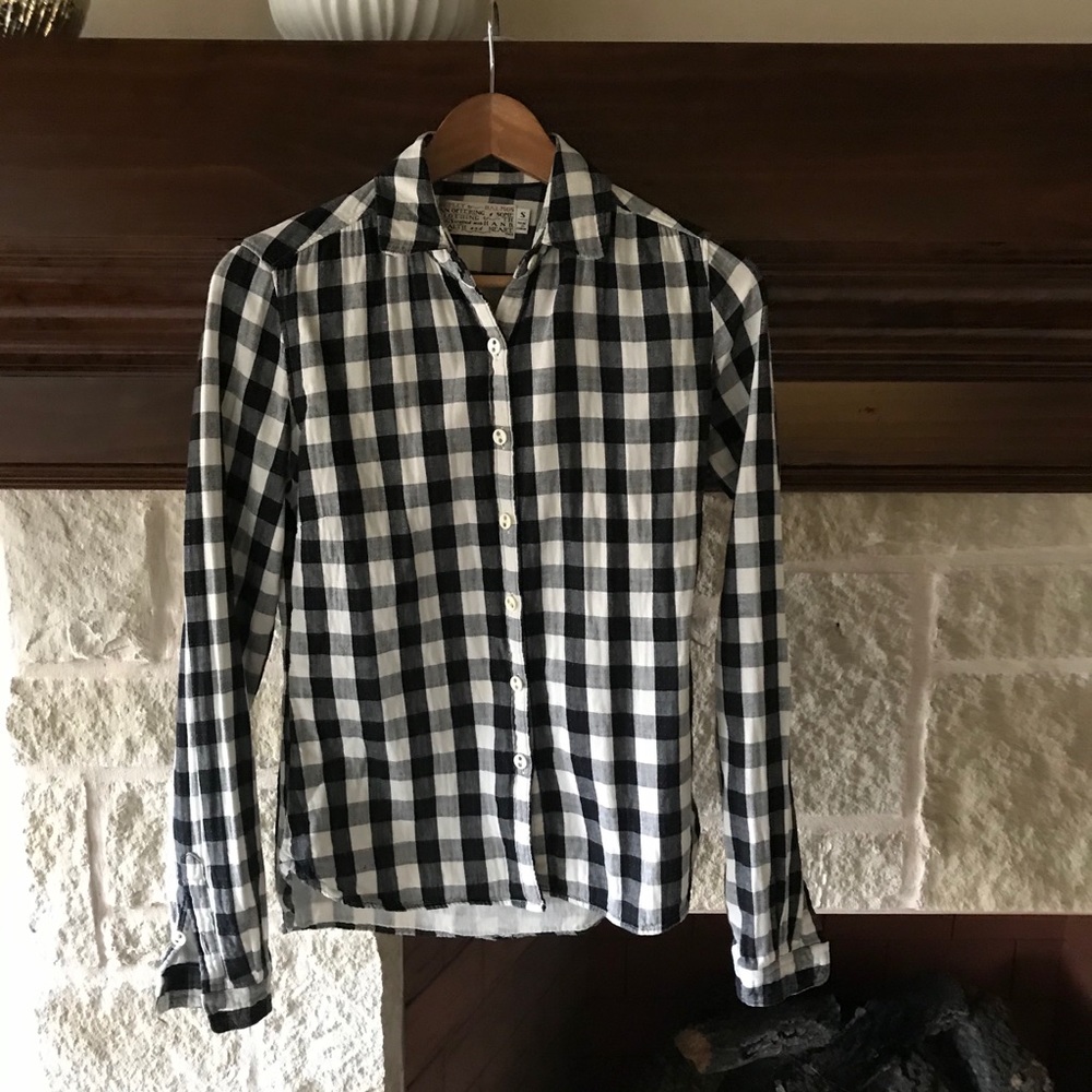 Shipley and Halmos Buffalo Check flannel shirt